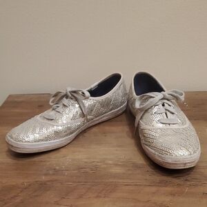 Women's Sequin Sneakers